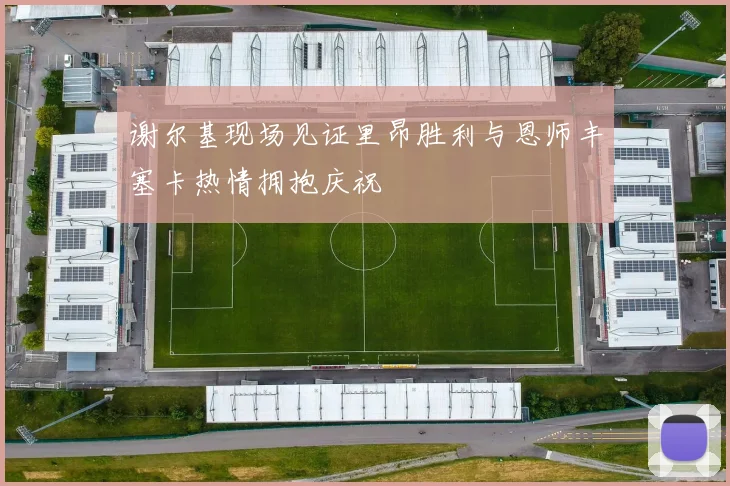 谢尔基现场见证里昂胜利与恩师丰塞卡热情拥抱庆祝